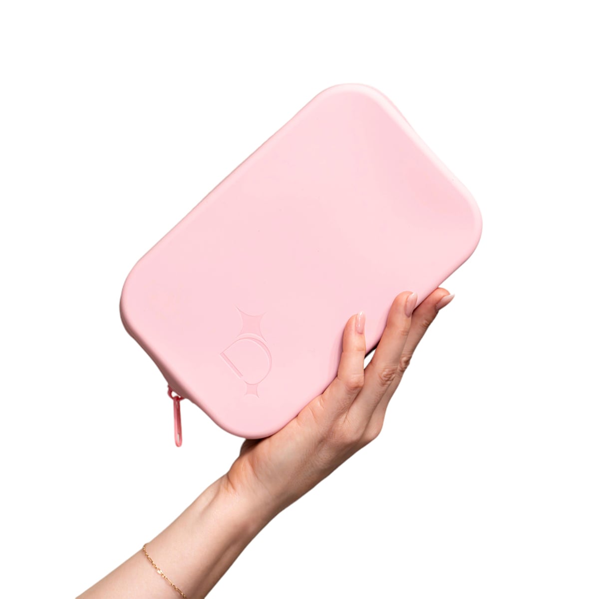 Pink Makeup Silicone Bag Travel Water Resistant Washable Spill Proof Luxurious Durable_Image 15